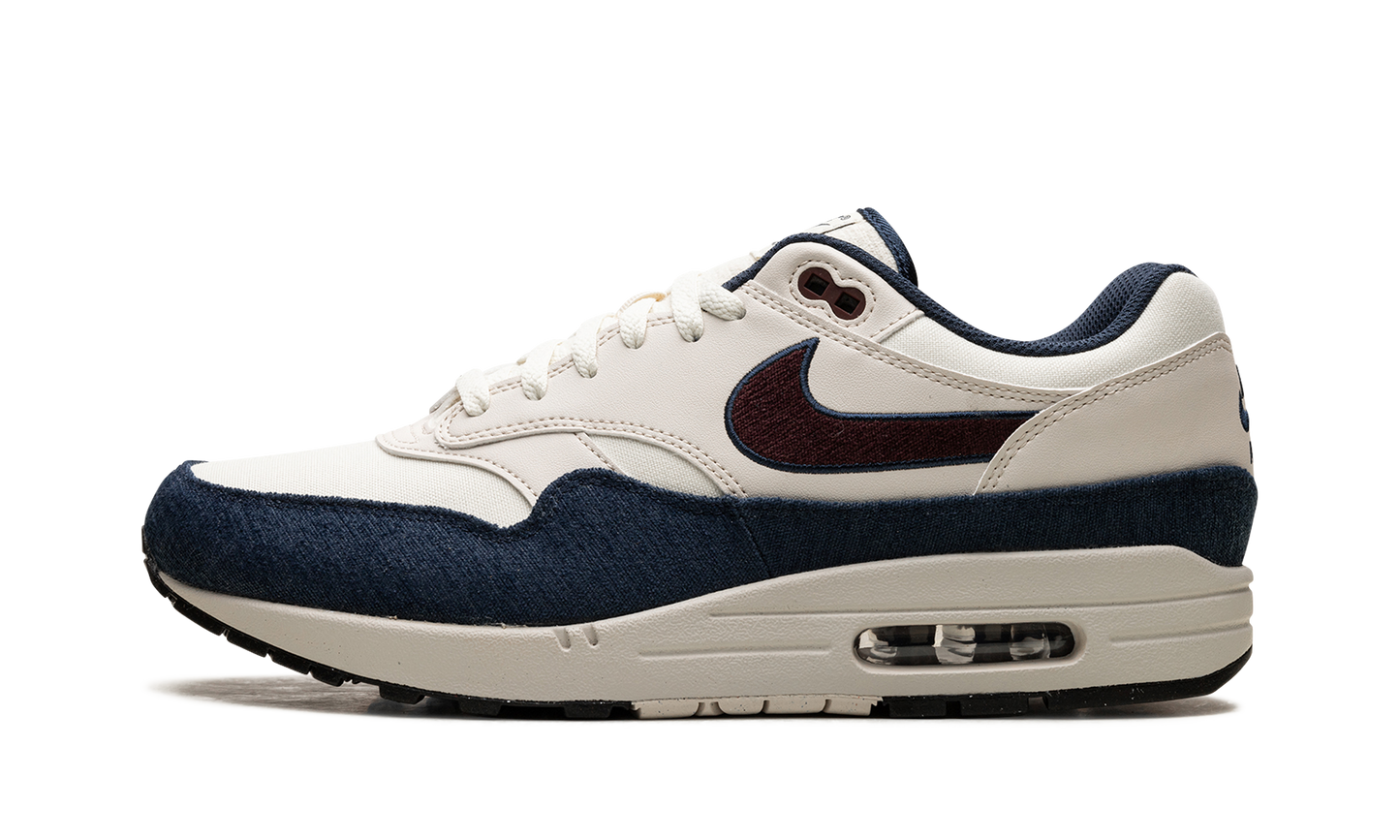 Nike Air Max 1 "Coconut Milk Burgundy Crush Navy"