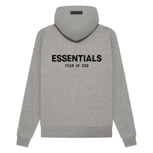 Fear of God Essentials Hoodie Dark Oatmeal (SS22)