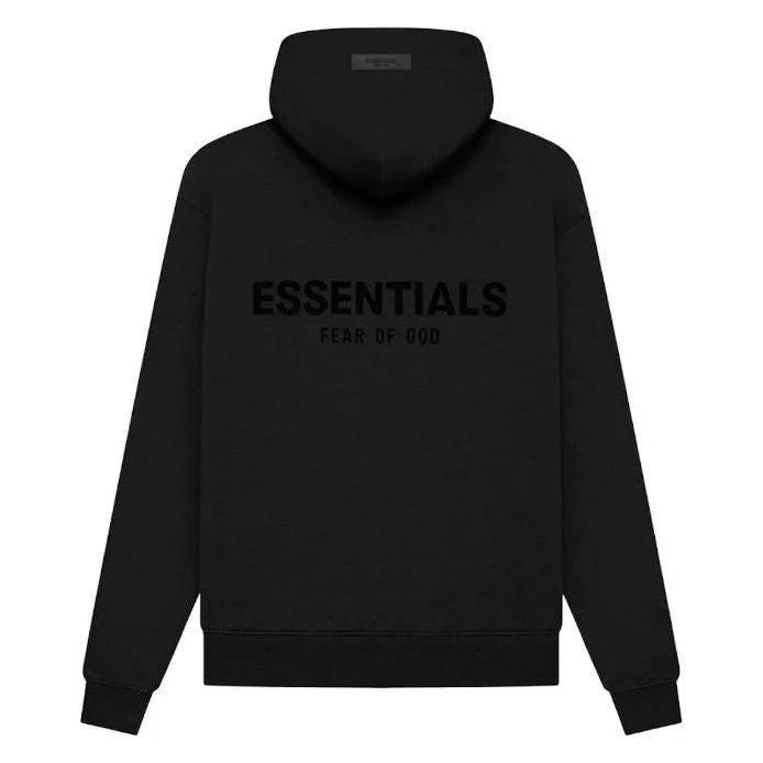 Fear of god essentials hoodie stretch limo (ss22)