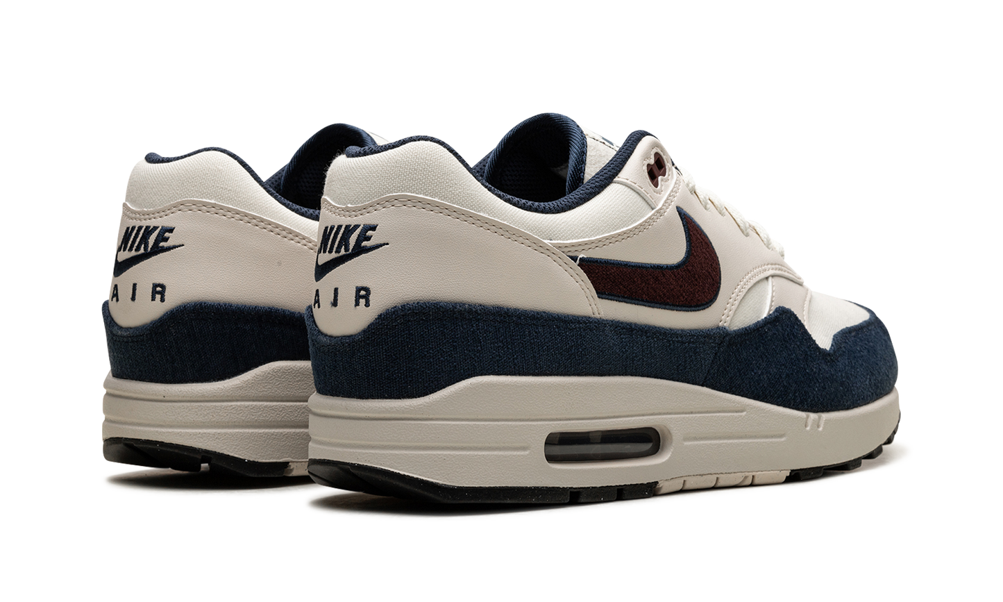 Nike Air Max 1 "Coconut Milk Burgundy Crush Navy"