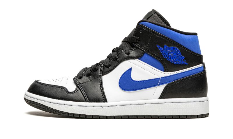 Jordan 1 mid "Black Racer Blue"