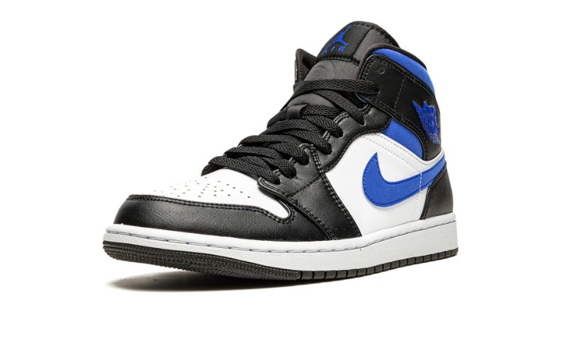 Jordan 1 mid "Black Racer Blue"