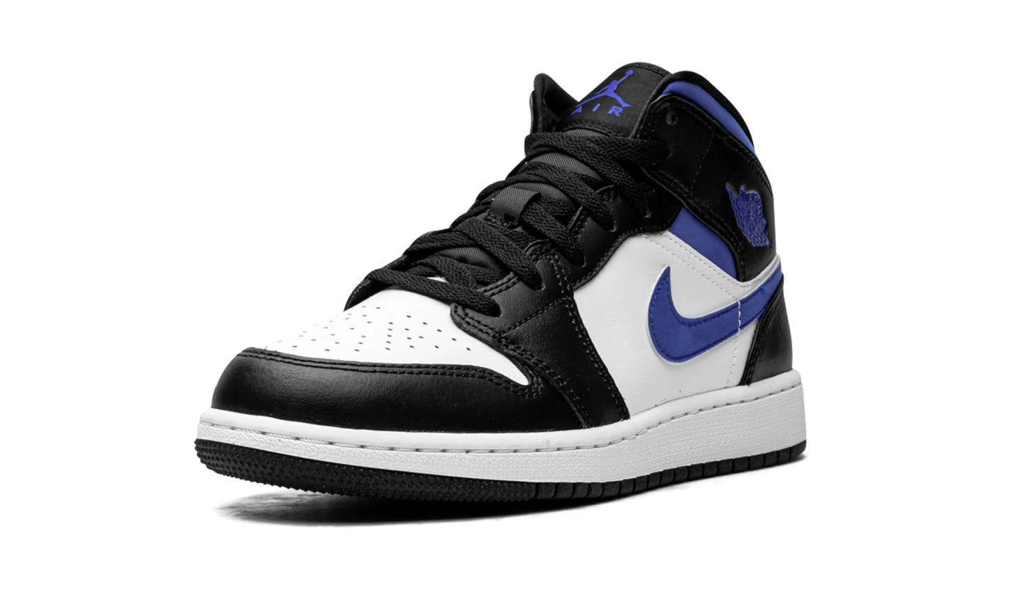 Jordan 1 Mid White Racer Blue