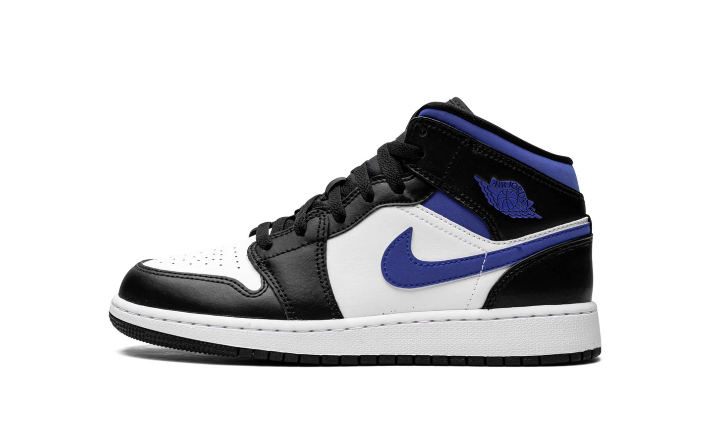Jordan 1 Mid White Racer Blue
