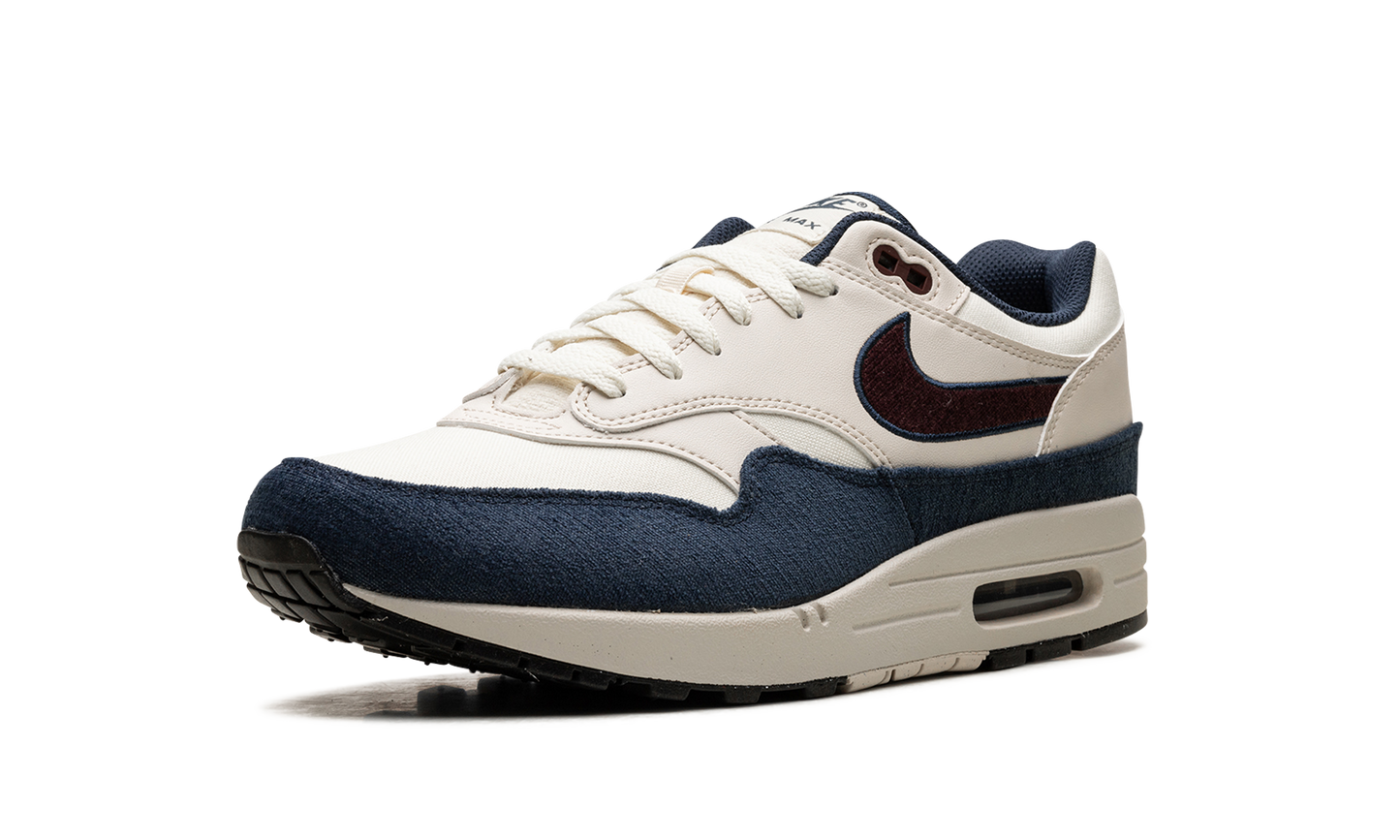 Nike Air Max 1 "Coconut Milk Burgundy Crush Navy"