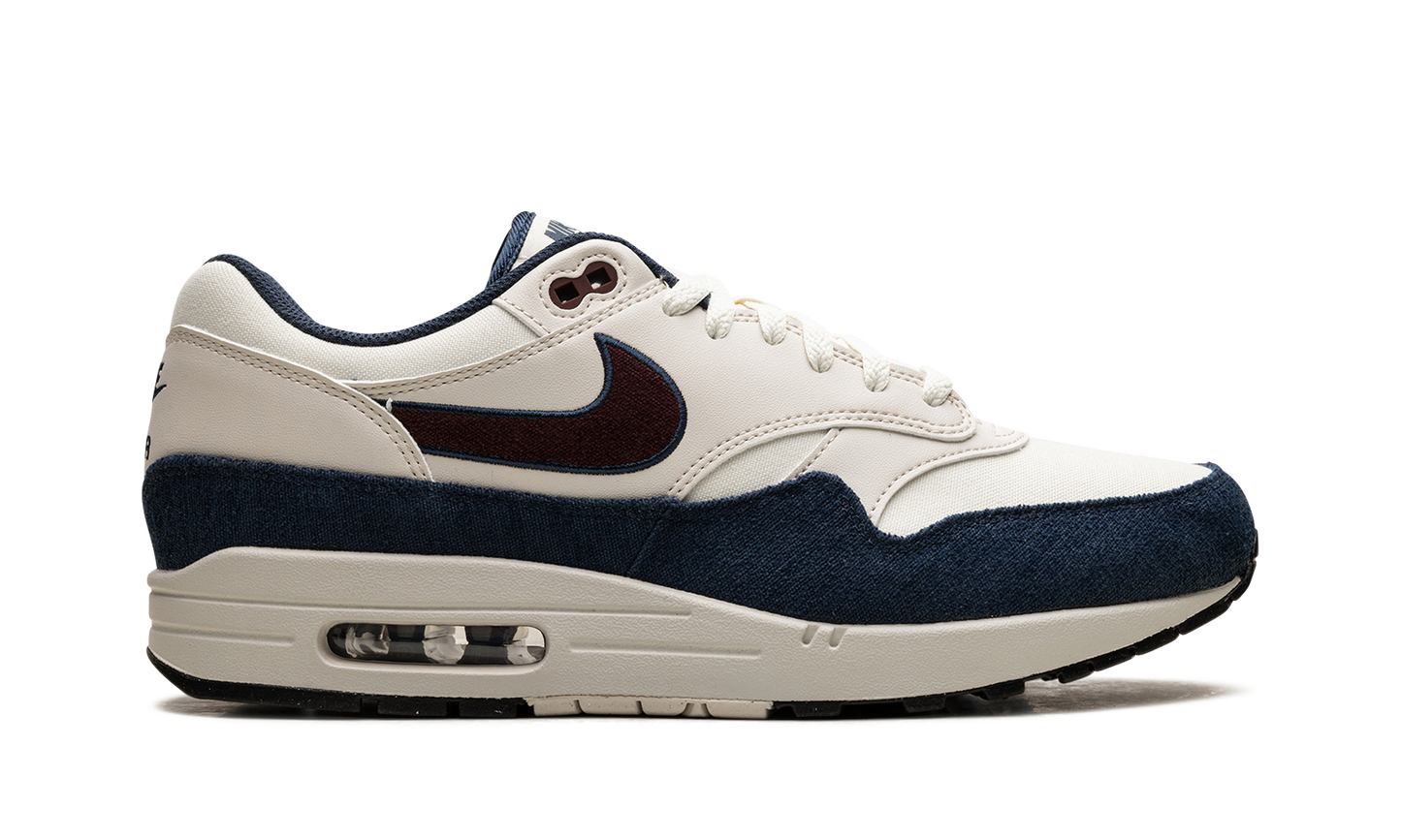 Nike Air Max 1 "Coconut Milk Burgundy Crush Navy"