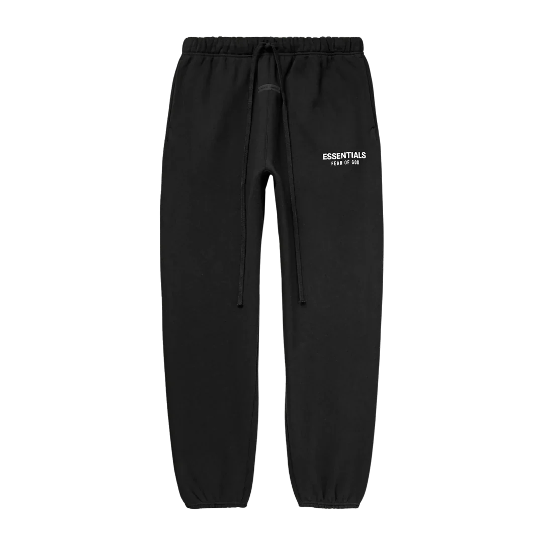 Fear of God Essentials Sweatpants Jet Black (SS25)
