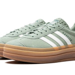 Adidas Gazelle Bold "Silver Green Gum"