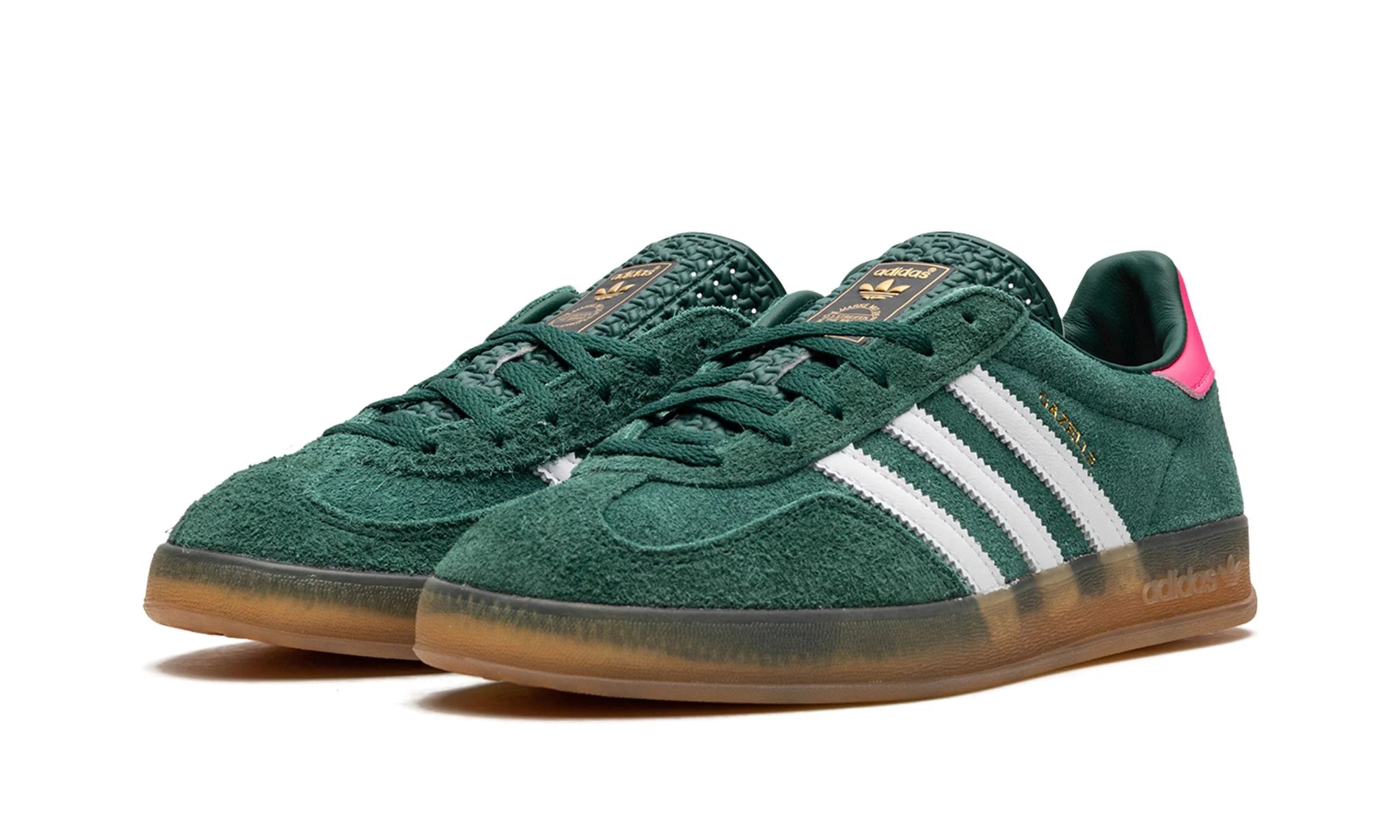 Adidas Gazelle "Collegiate Green Lucid Pink" (W)