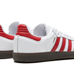 Adidas Samba "White Better Scarlet"