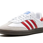 Adidas Samba "White Better Scarlet"