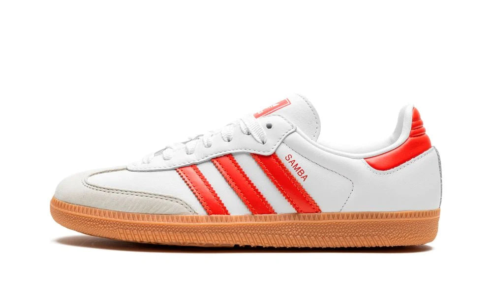 Adidas Samba "White Solar Red"