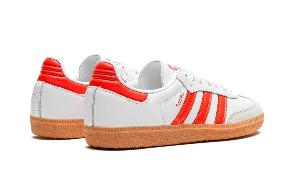 Adidas Samba "White Solar Red"