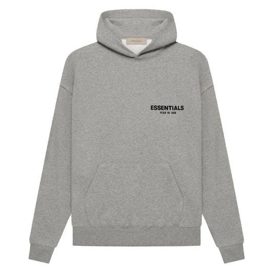 Fear of God Essentials Hoodie Dark Oatmeal (SS22)