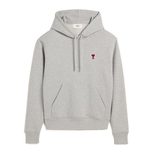Ami Paris Hoodie Grey