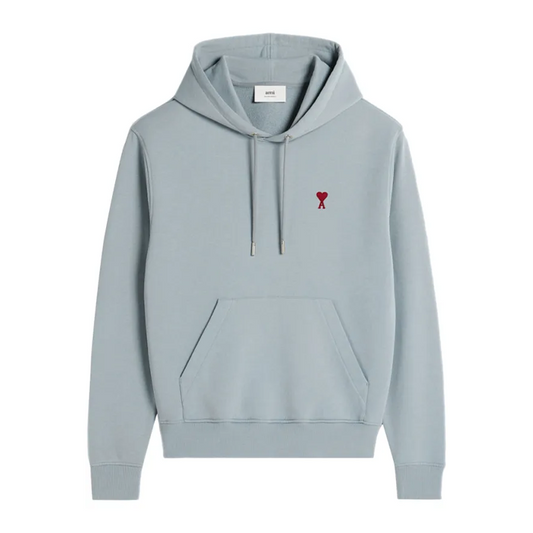 Ami Paris Hoodie Light Blue