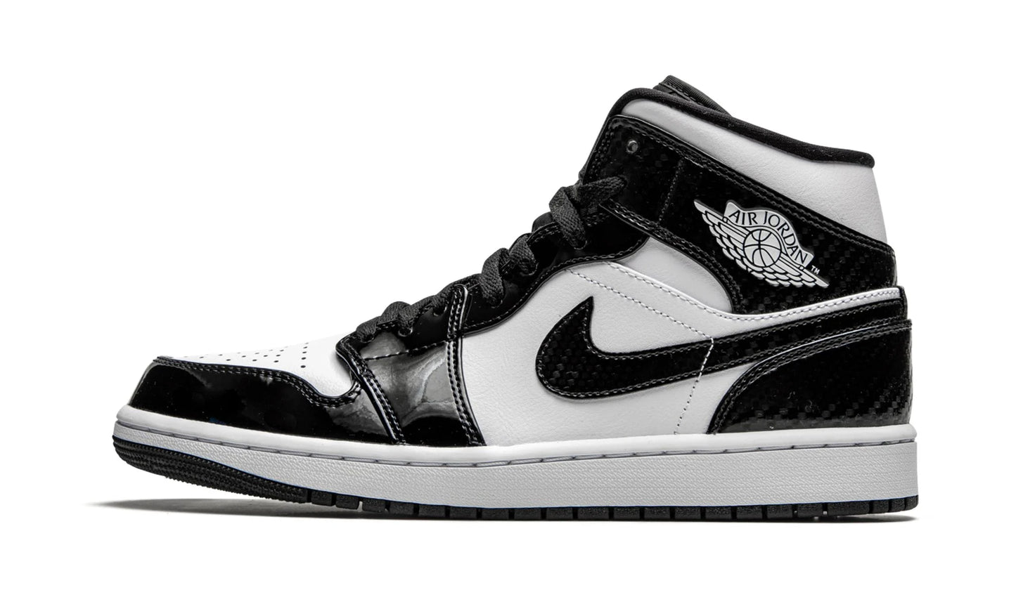 Jordan 1 mid " Carbon Fiber "