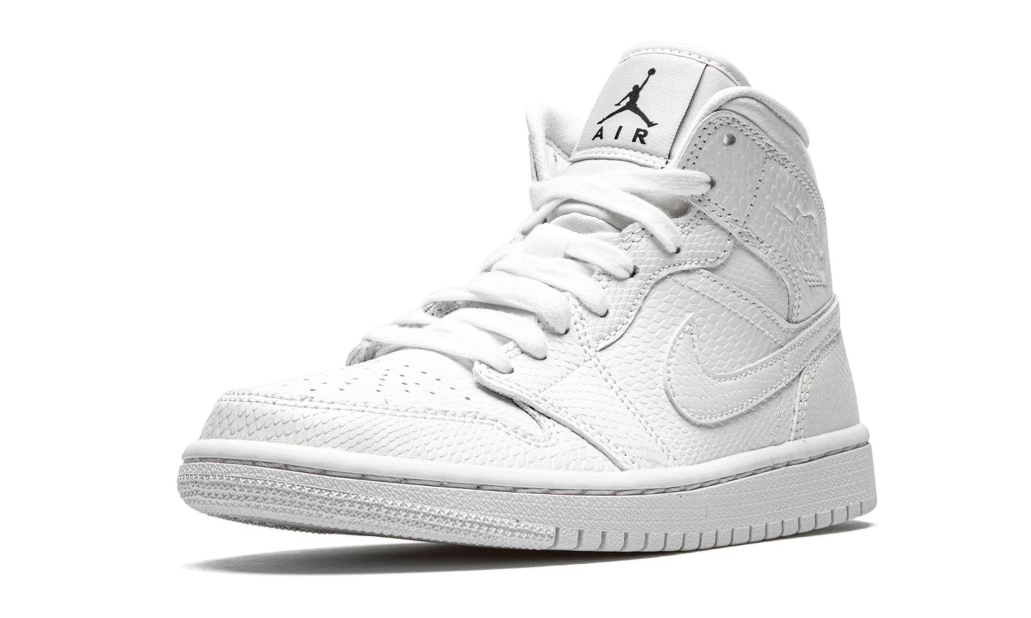 Jordan 1 mid "White Snakeskin" (W)