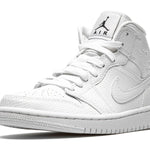 Jordan 1 mid "White Snakeskin" (W)