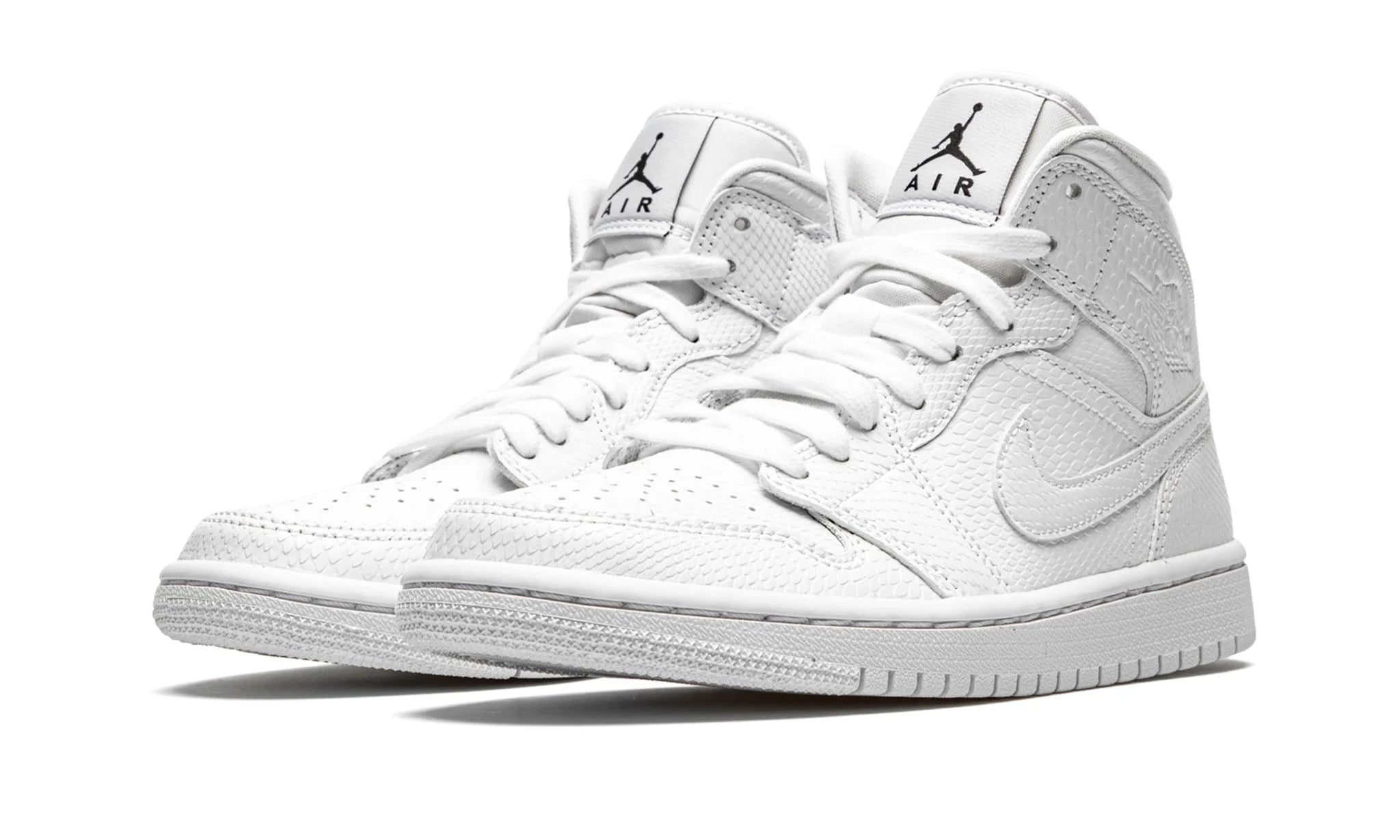 Jordan 1 mid "White Snakeskin" (W)