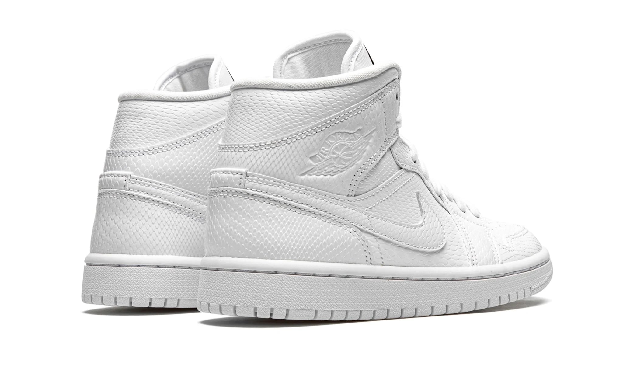 Jordan 1 mid "White Snakeskin" (W)