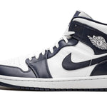 Jordan 1 mid White "Obsidian"