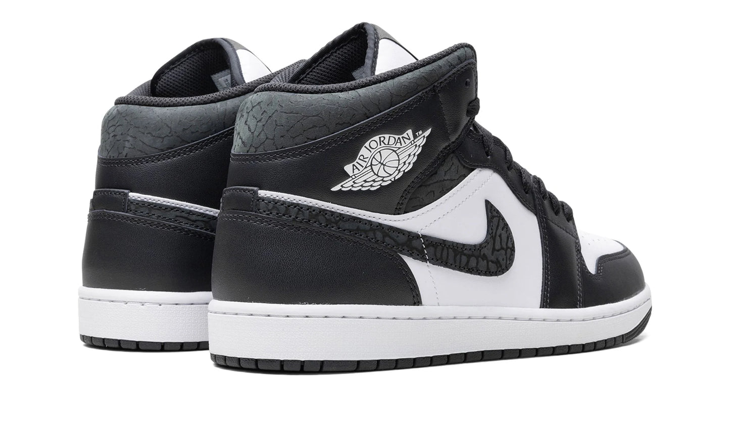 Jordan 1 Mid "Panda Elephant"