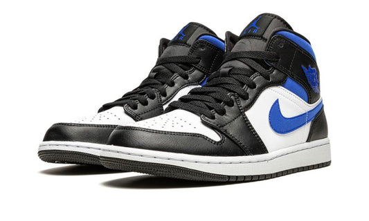 Jordan 1 mid "Black Racer Blue"
