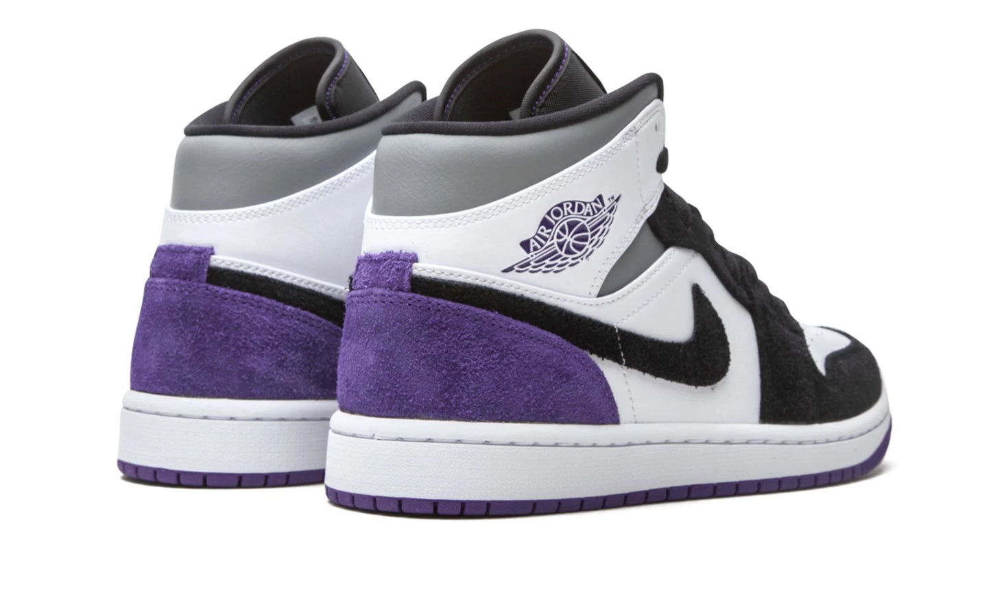 Jordan 1 Mid Se "Court Purple Suede"