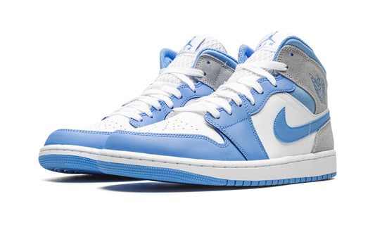 Jordan 1 Mid "University Blue Grey"