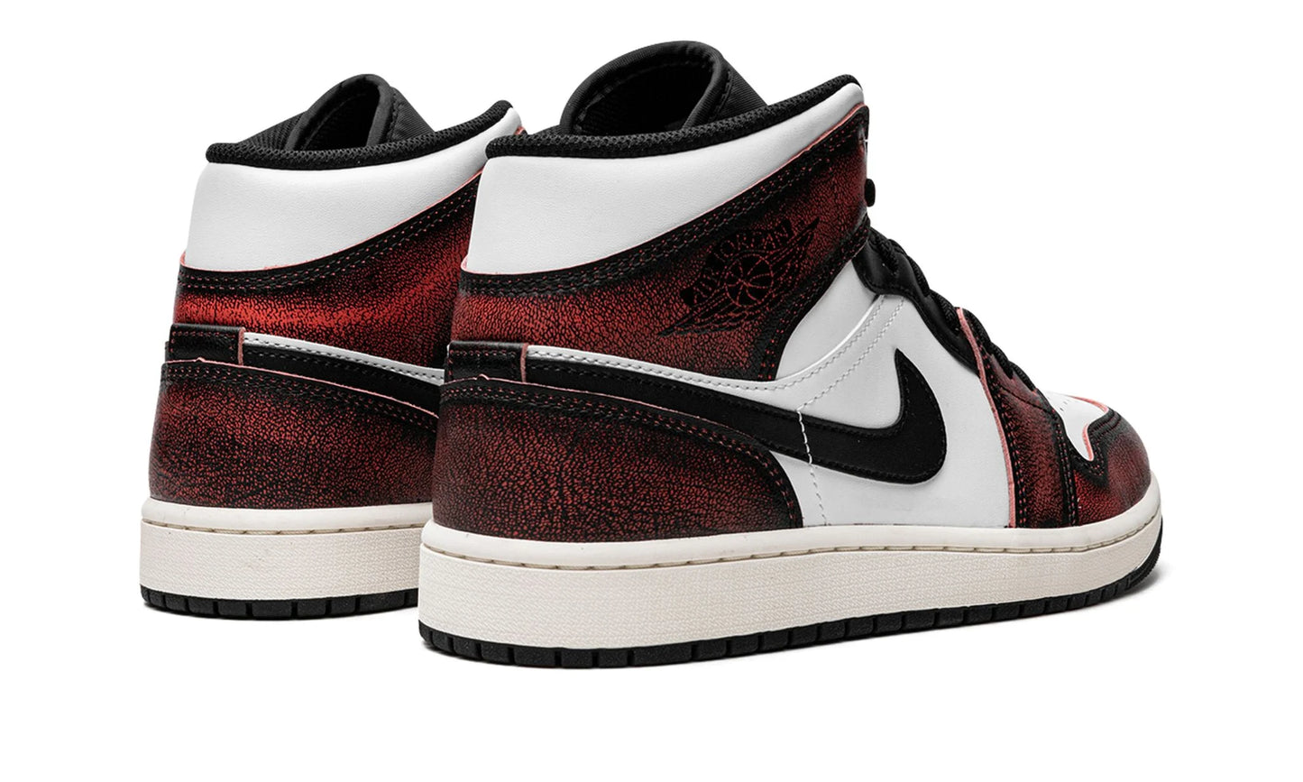 Jordan 1 Mid "Wear-Away - Infrared"