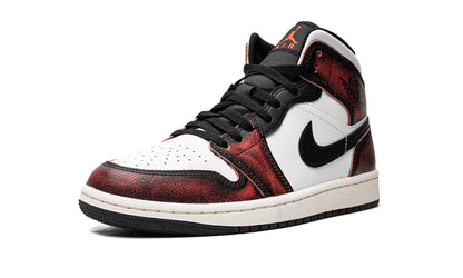 Jordan 1 Mid "Wear-Away - Infrared"