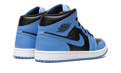 Jordan 1 Mid "University Blue Black"