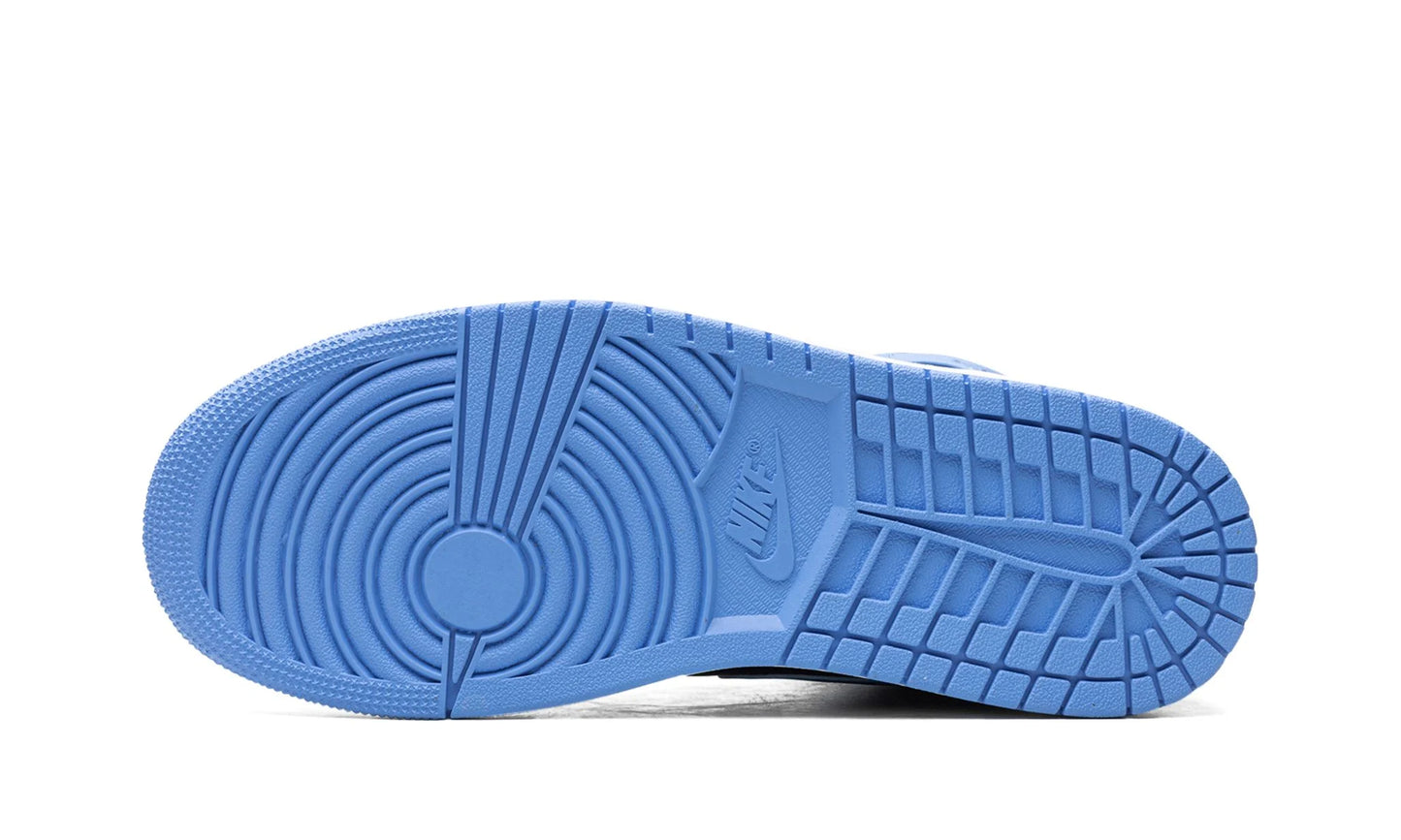 Jordan 1 Mid "University Blue Black"