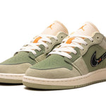 Jordan 1 Low GS "Light Olive"