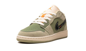 Jordan 1 Low GS "Light Olive"