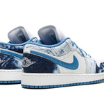 Jordan 1 Low GS "Acid Wash Denim"