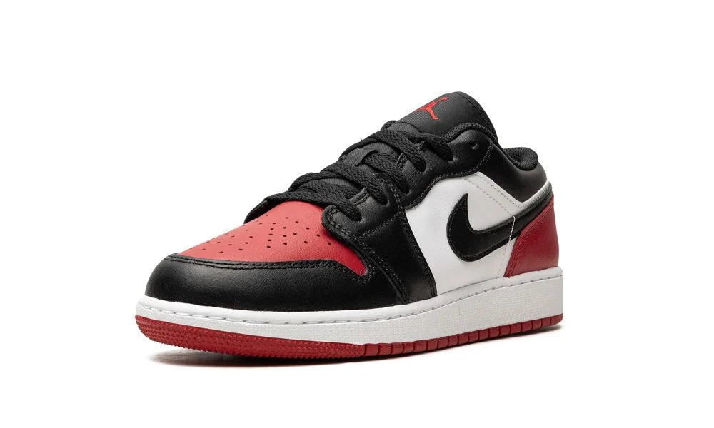 Jordan 1 Low GS "Bred Toe"
