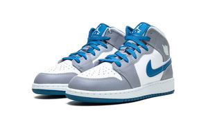 Jordan 1 mid "True Blue Cement"