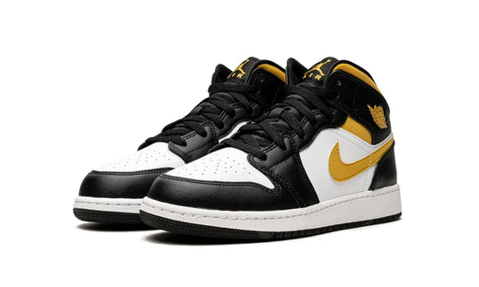 Jordan 1 Mid "White Pollen Black"