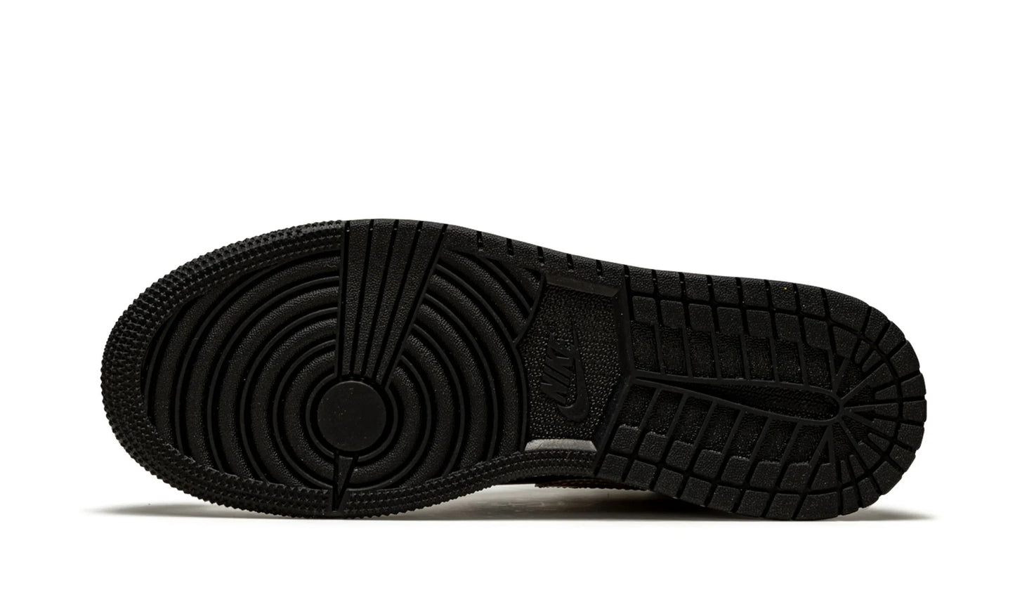 Jordan 1 Mid "White Gold Black"