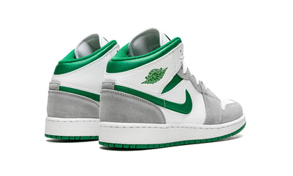 Jordan 1 mid "Grey / Pine Green"