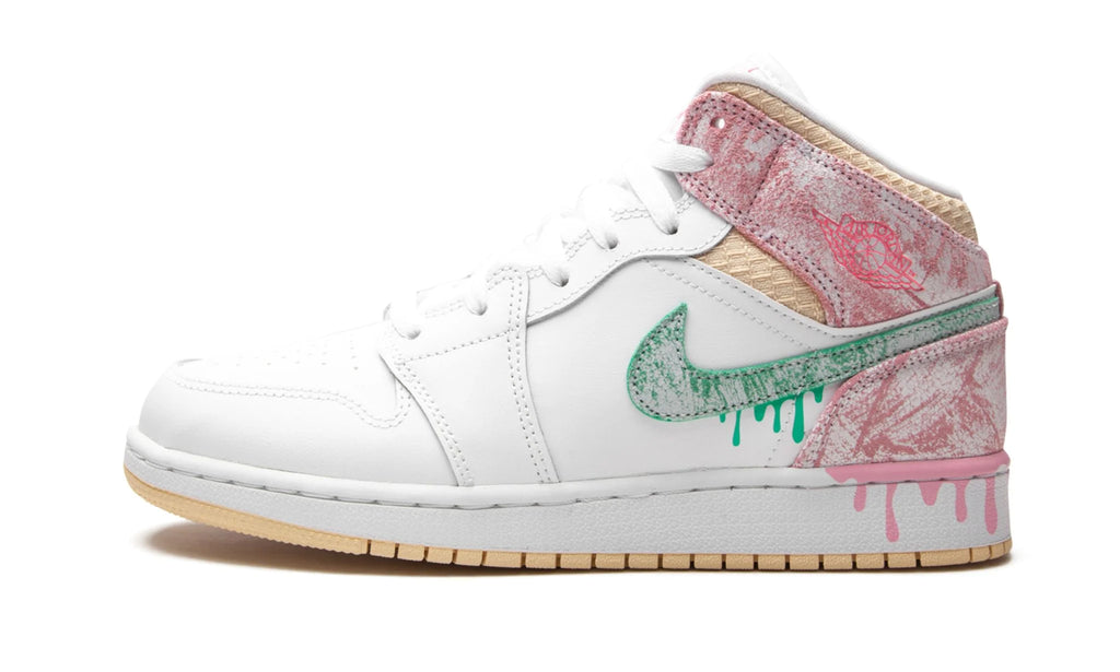 Jordan 1 Mid "Paint Drip"