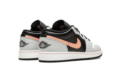 Jordan 1 Low GS "Black Grey Pink"