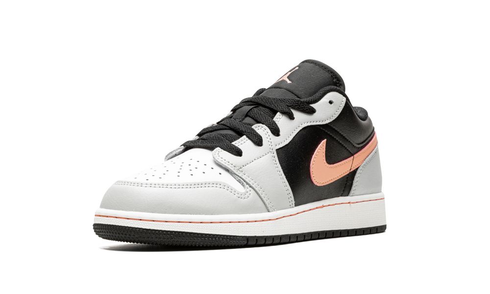 Jordan 1 Low GS "Black Grey Pink"