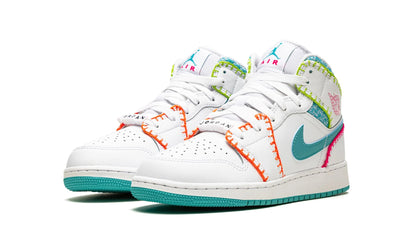 Jordan 1 Mid "Multi Knit"