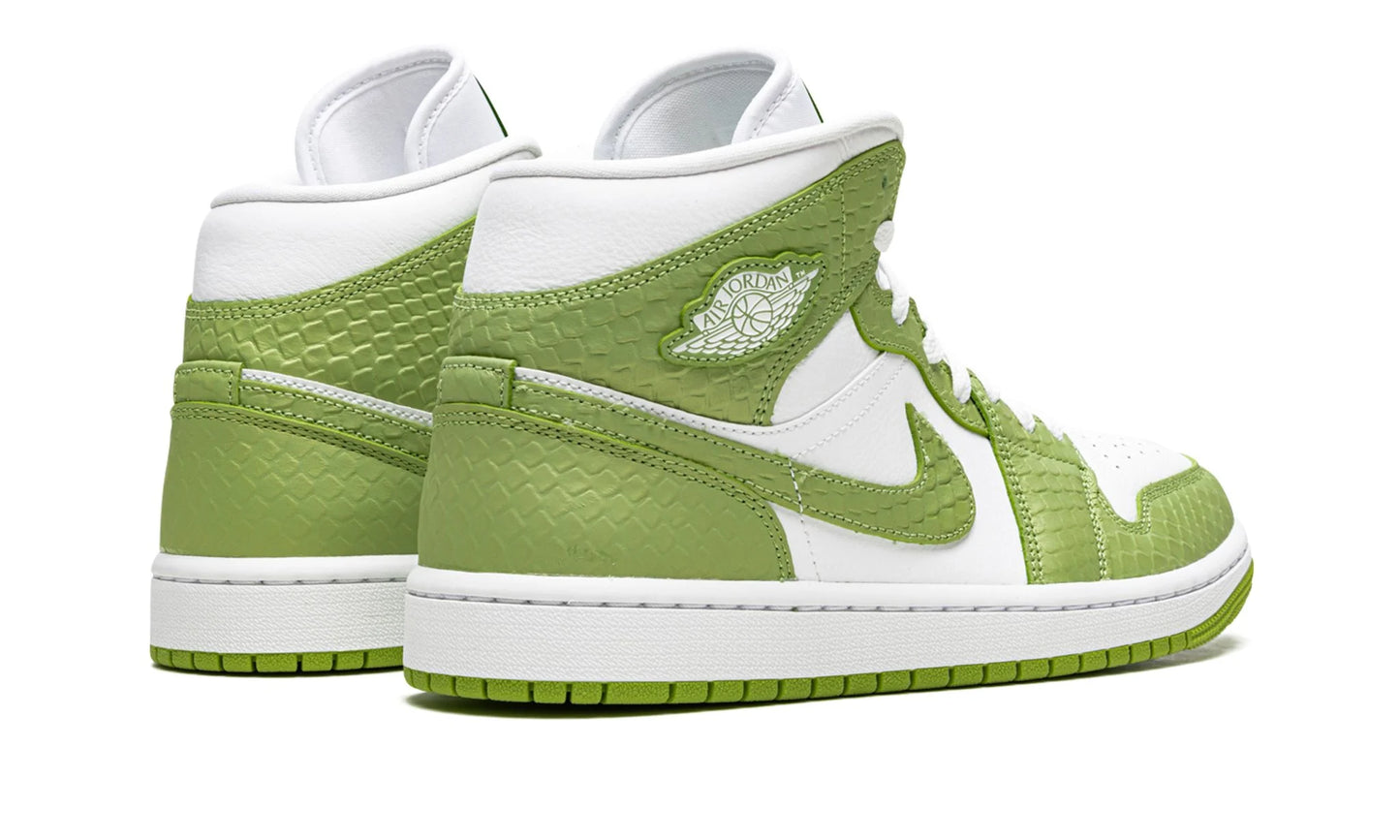 Jordan 1 Mid "Green Python" (W)