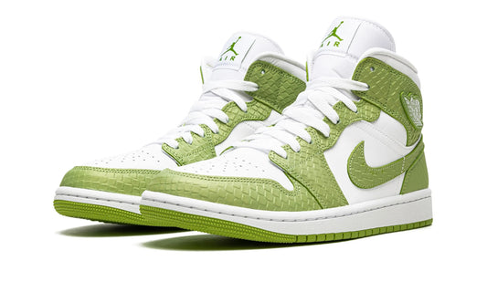 Jordan 1 Mid "Green Python" (W)