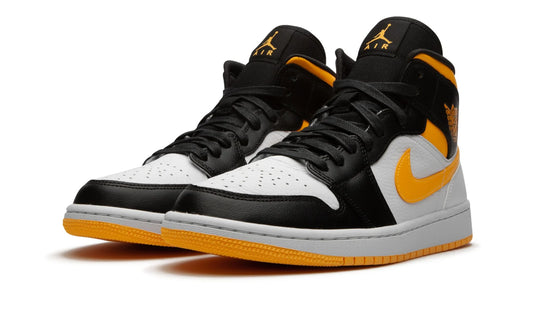 Jordan 1 Mid "Laser Orange Black"