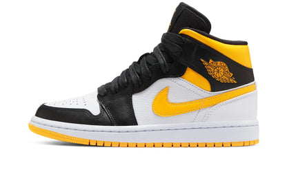 Jordan 1 Mid "Laser Orange Black"